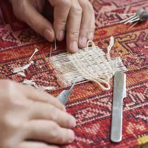 Restauration et réparation de tapis Prestige Tapis Suisse