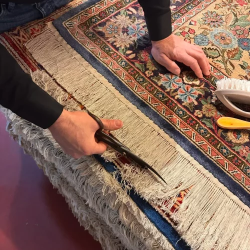 Restauration haute de gamme de tapis